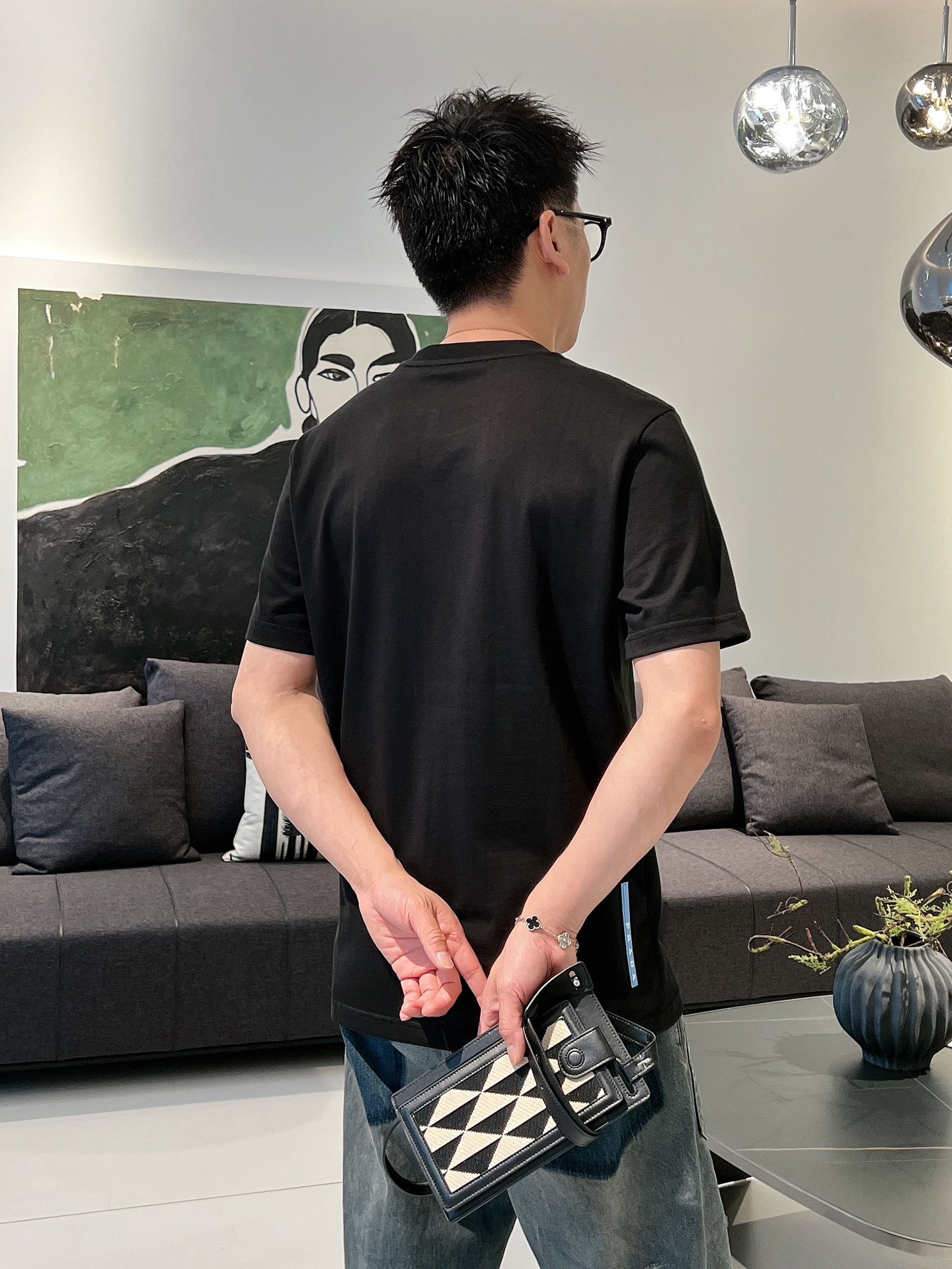 。上新PRADA 25ss 新疆长绒棉 上身舒适亲肤 纯棉质感 经典百搭 4色码数S-XXL