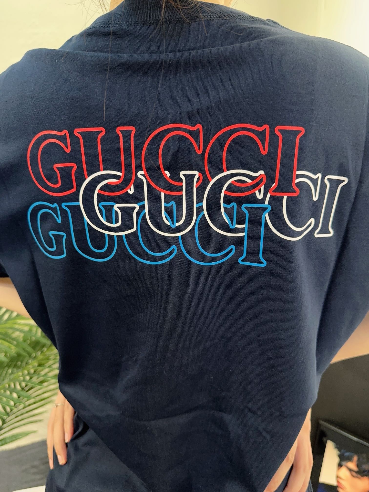 Gucci Odzież T-Shirt Luksusowy tani
 Drukowanie Krótki rękaw