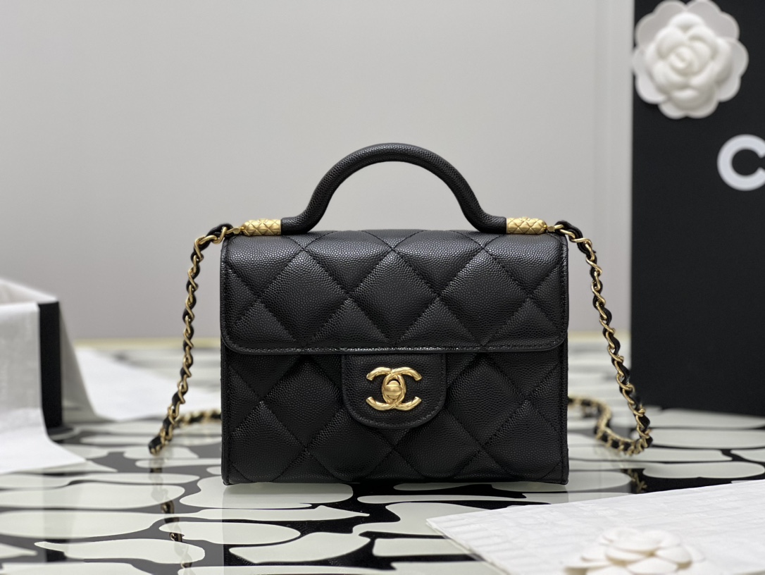 Chanel Classic Flap Bag Crossbody & Shoulder Bags Black Vintage cm99378