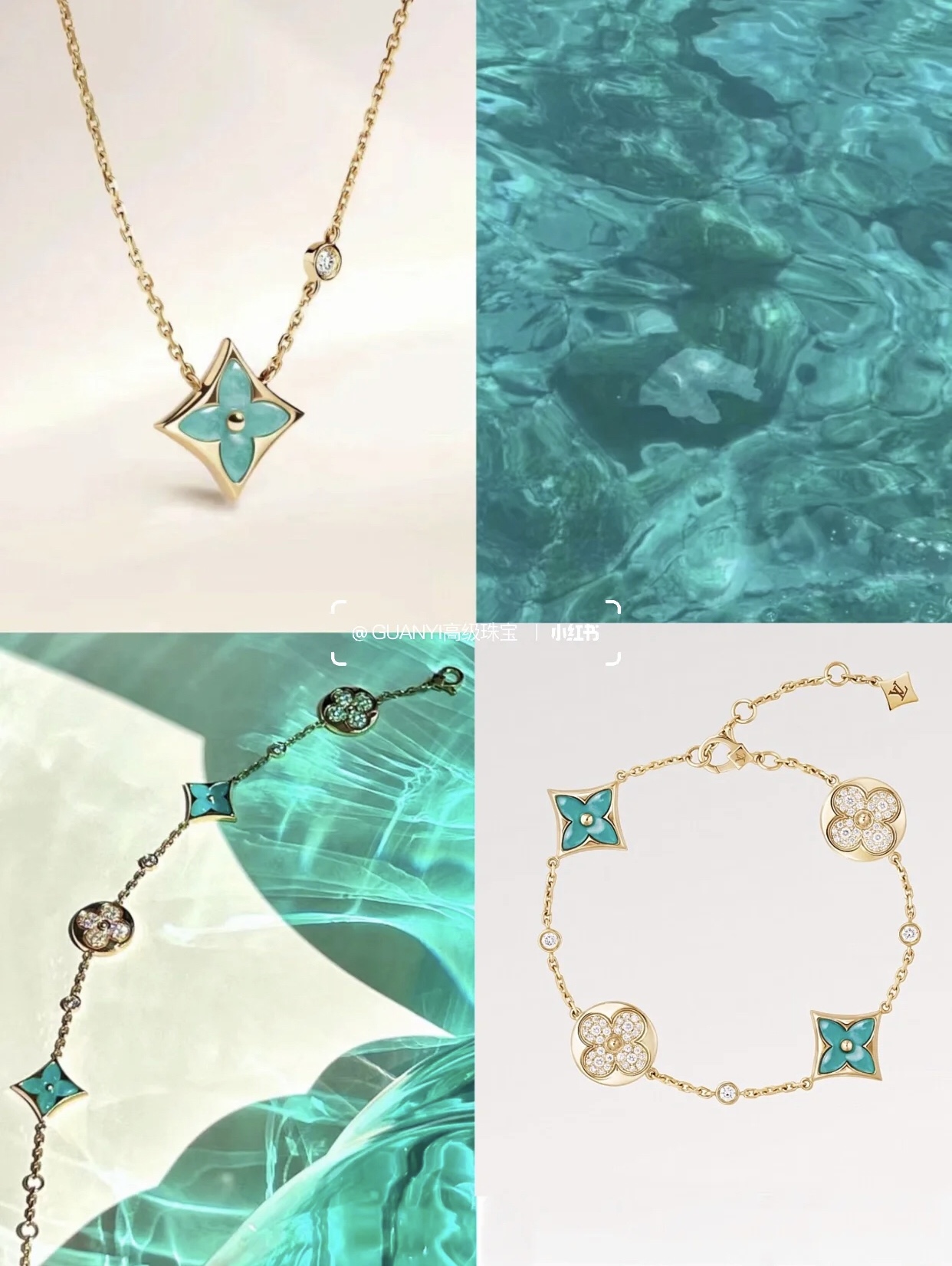 NO:634294,L’s new natural amazonite bracelet is super white and so pretty!  88350,,bracelet,Cardia high-end jewelry19860909L新款天然天河石手链  超级显白 太好看了！ 88350,,bracelet,卡迪亚高端饰品,Jewelry