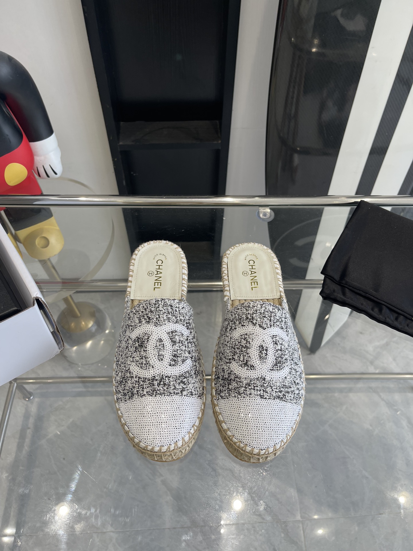 Chanel Shoes Espadrilles AAAA Quality Replica