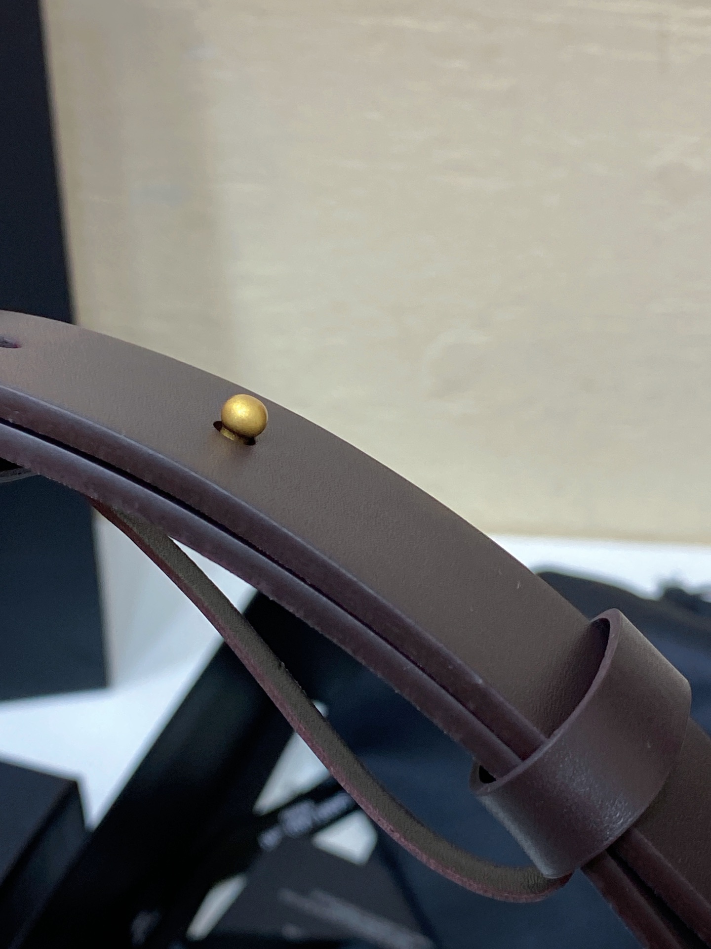 [YSL Belts]Saint Laurentcow leather :3.5 cmBronze accessoriesAdjusta