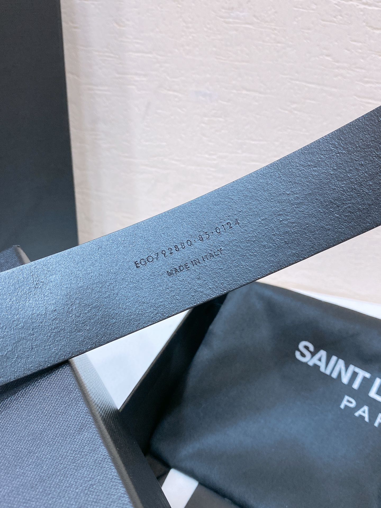 [YSL Belts]Saint Laurent SalnT.LAuRENT.PARIS.locomotive wind-tanned leathe