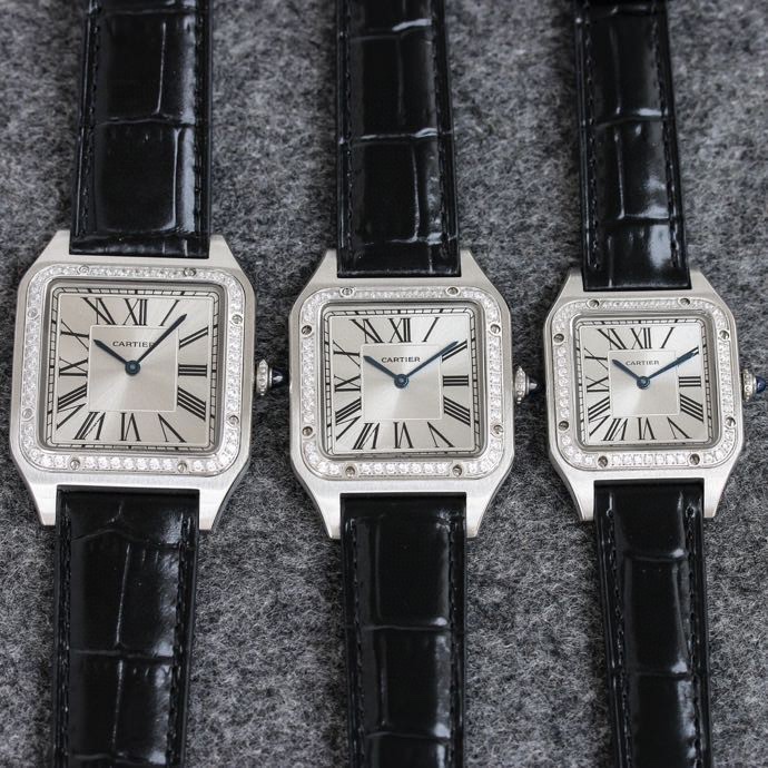 New Cartier Santos-Dumont Series with Swiss Movement Unveiled at Geneva Exhibition 2021 - 图片 3