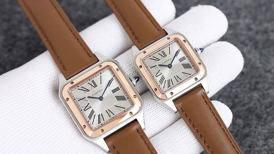 New Cartier Santos-Dumont Series: Taiwan Factory Launches Swiss Stone Core Wristwatch - 图片 1