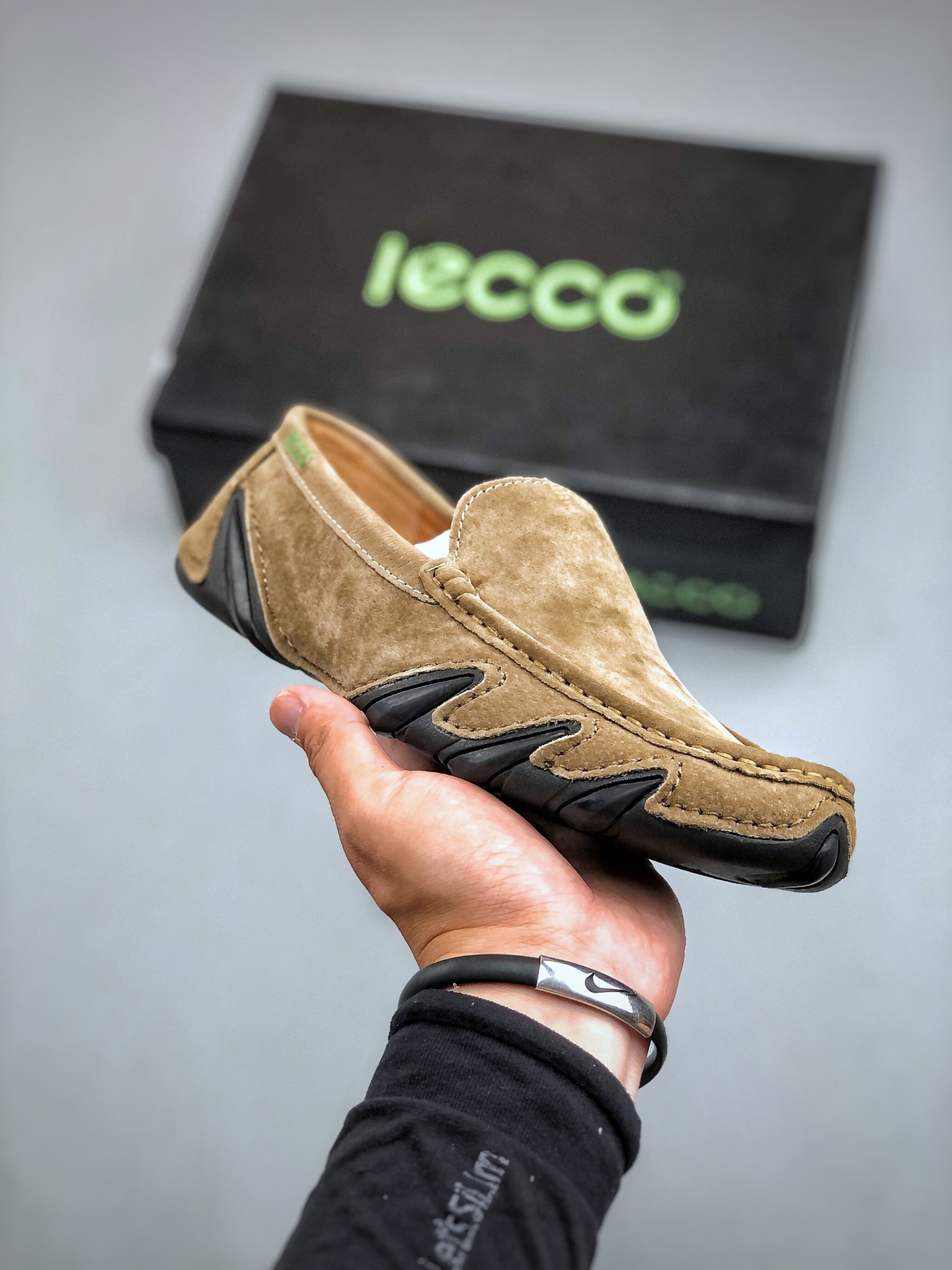 220 ECCO爱步 广东原版 配备原版三件套 防尘纸 手提袋 高弹大底
