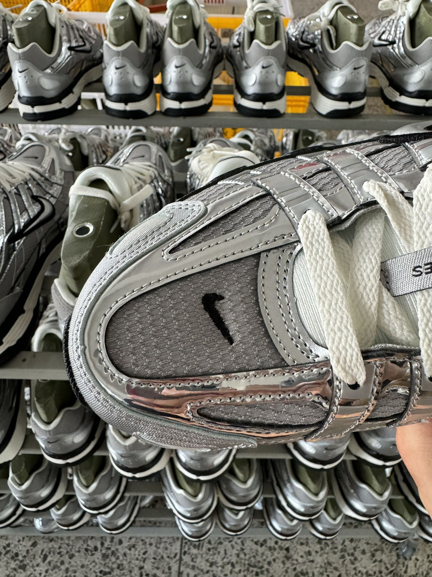 Nike P-6000 'Dream Space' Silver Grey Retro Tech Chunky Sneakers CN0149-001 4 i1719304497 1543 3