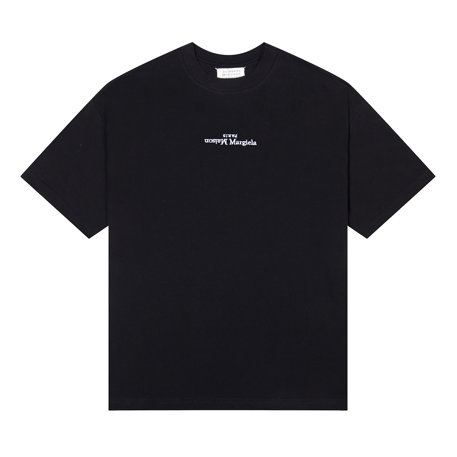 Balenciaga Replica
 Clothing T-Shirt Buy AAA Cheap
 Black White Embroidery Unisex Combed Cotton Short Sleeve