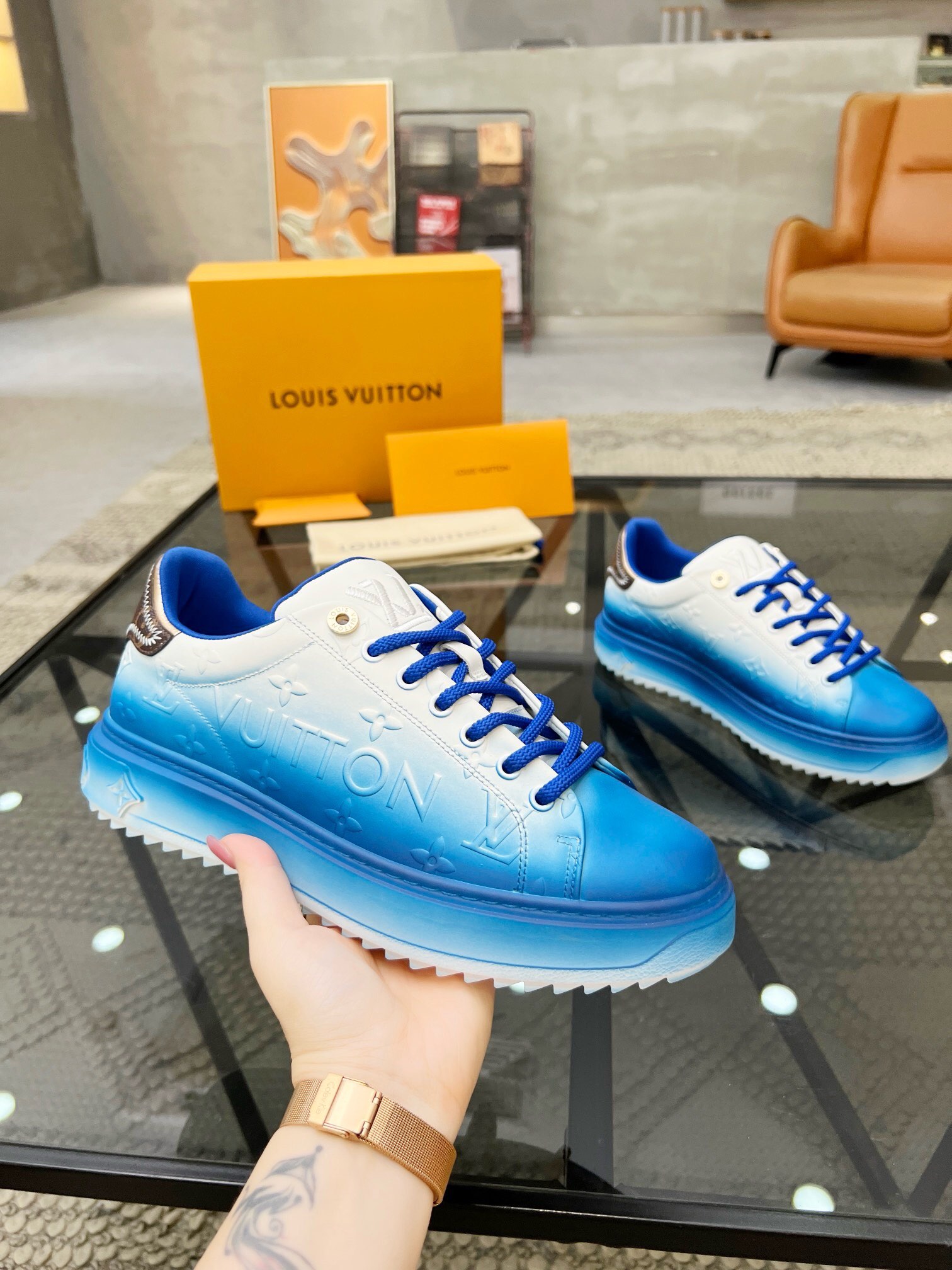 Louis Vuitton Haute Couture Classic Luxury Leather Shoe Loafer Shoes 5
