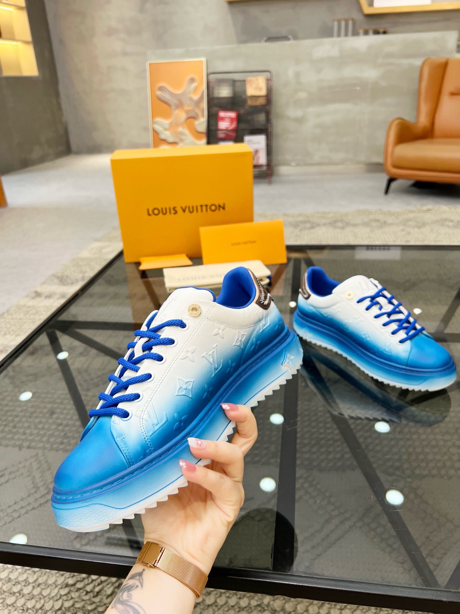 Louis Vuitton Haute Couture Classic Luxury Leather Shoe Loafer Shoes 4