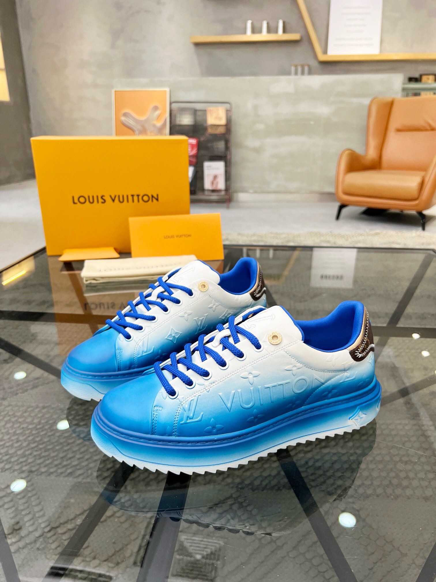 Louis Vuitton Haute Couture Classic Luxury Leather Shoe Loafer Shoes 2