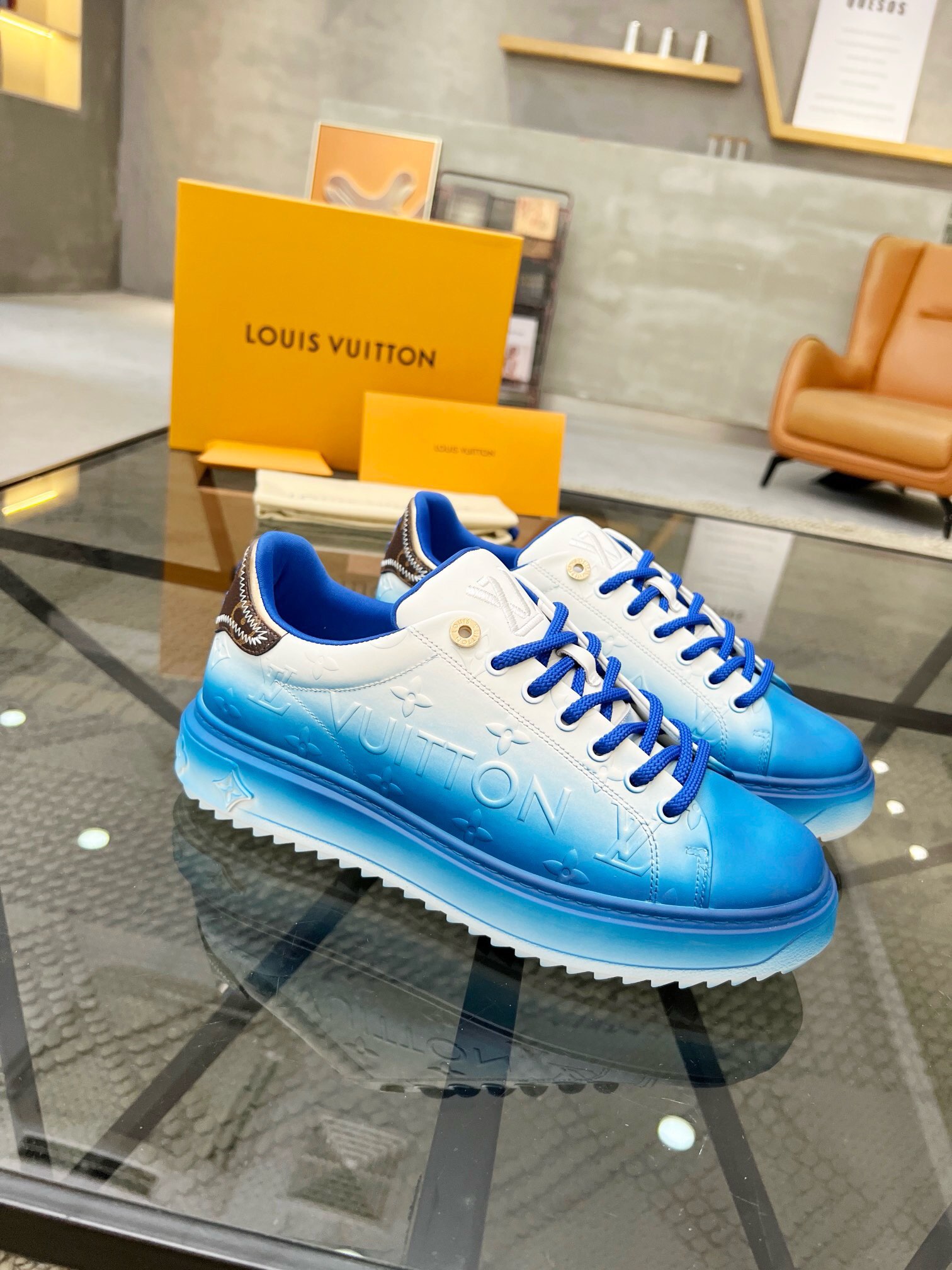 Louis Vuitton Haute Couture Classic Luxury Leather Shoe Loafer Shoes 3