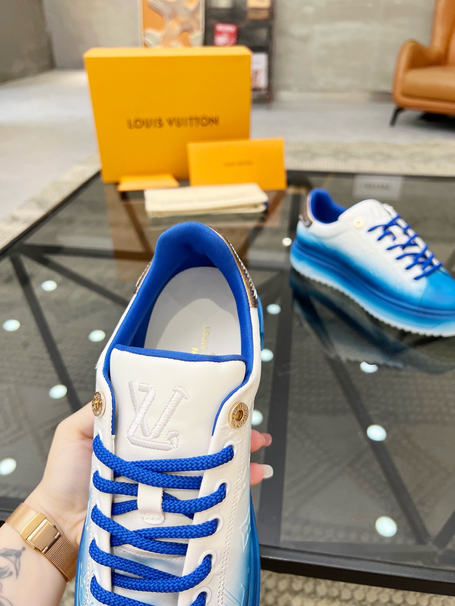 Louis Vuitton Haute Couture Classic Luxury Leather Shoe Loafer Shoes 7