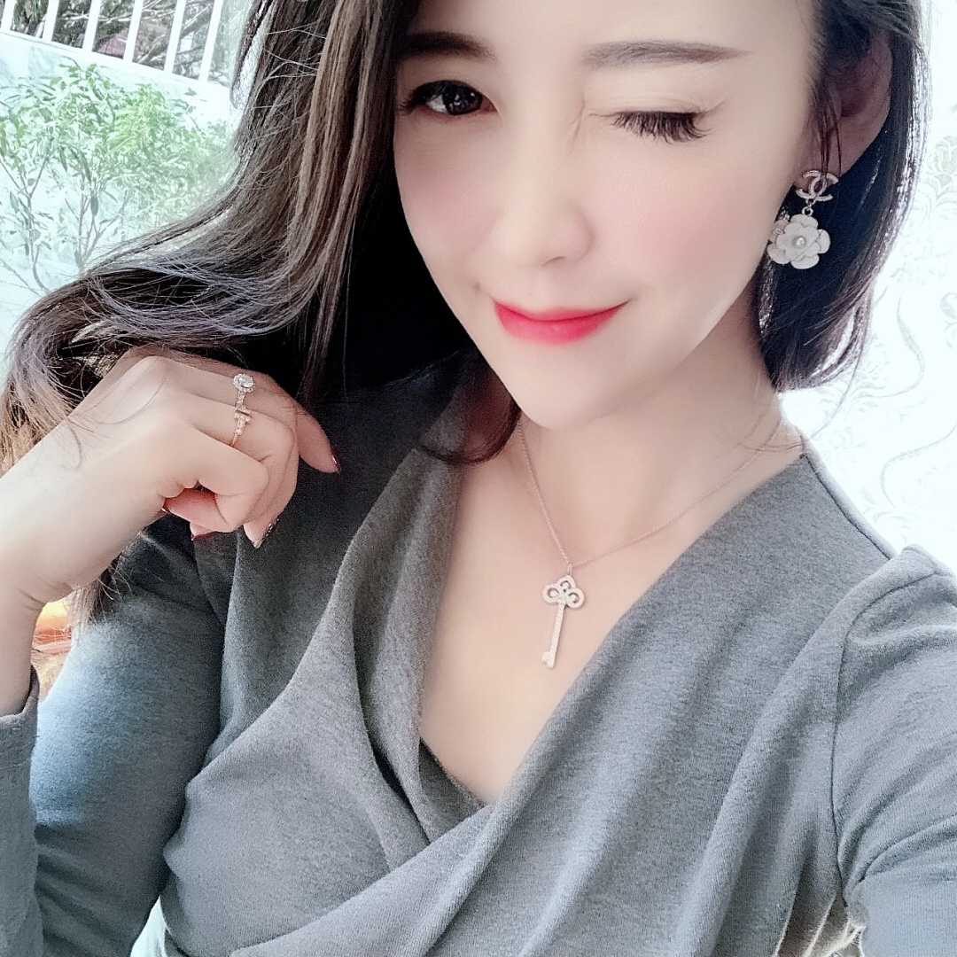 [Tiffany & Co. Jewelry]Real gold diamonds can be customized Only make the righ