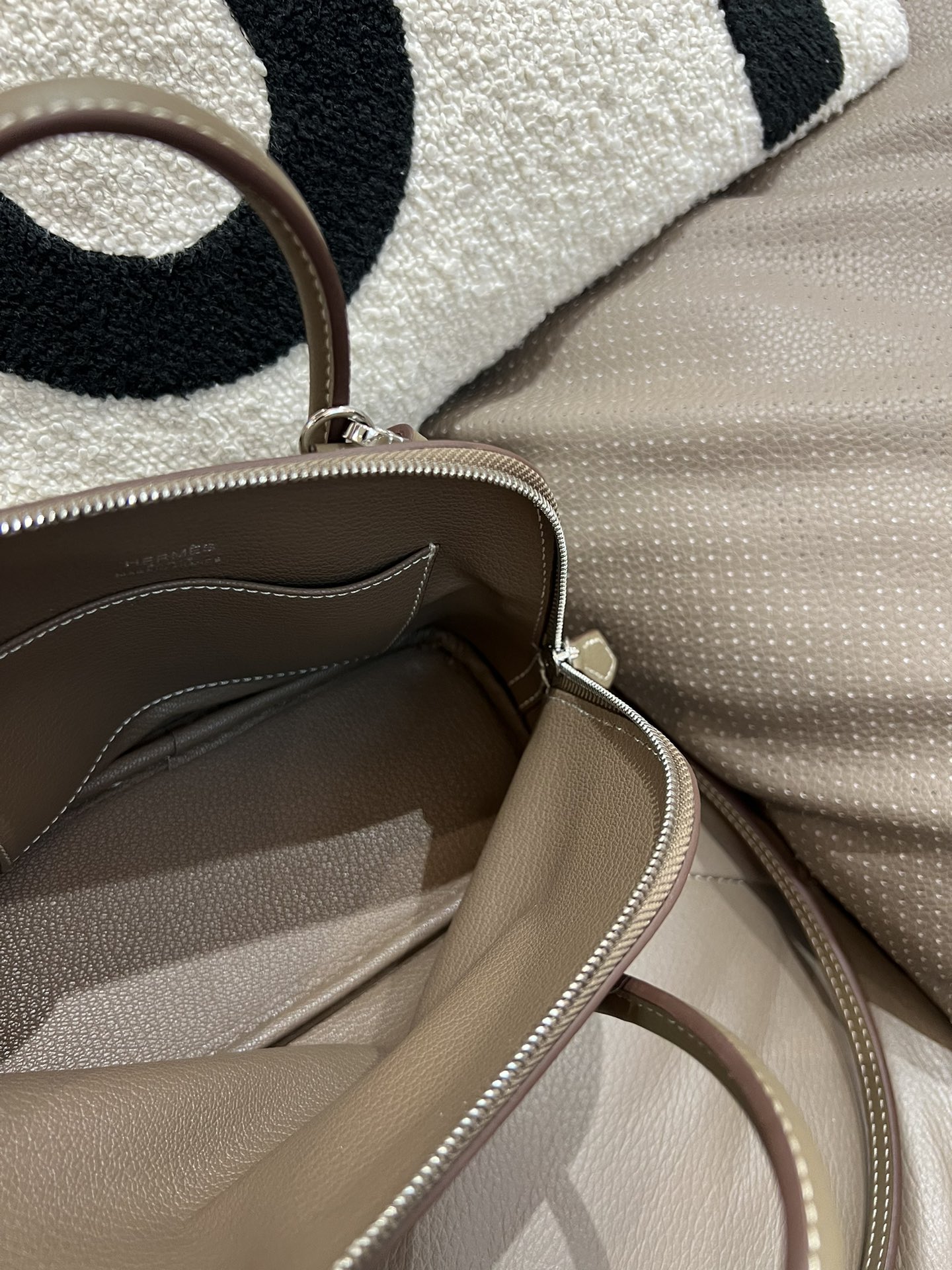 実拍 𝐌𝐢𝐧𝐢 𝐛𝐨𝐥𝐢𝐝𝐞保龄球 - 輸入頭層牛皮の可愛いバッグ