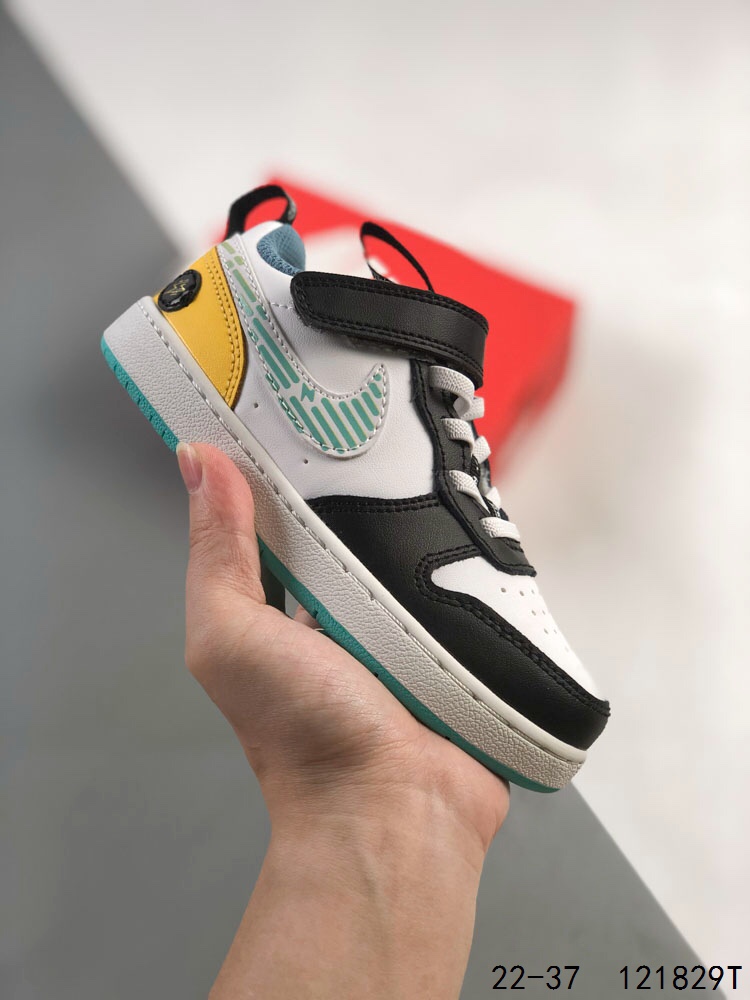 图片[5]-🈴️ 萌娃童鞋！耐克Nike Court Borough 魔术贴 低帮百搭透气休闲运动板鞋，经典耐用的设计，兼顾舒适脚感和出众风范，演绎匠心之作。结构性的支撑贴合感结合复古篮球设计，塑就场外全明星风范 ID：121829T-选品中心