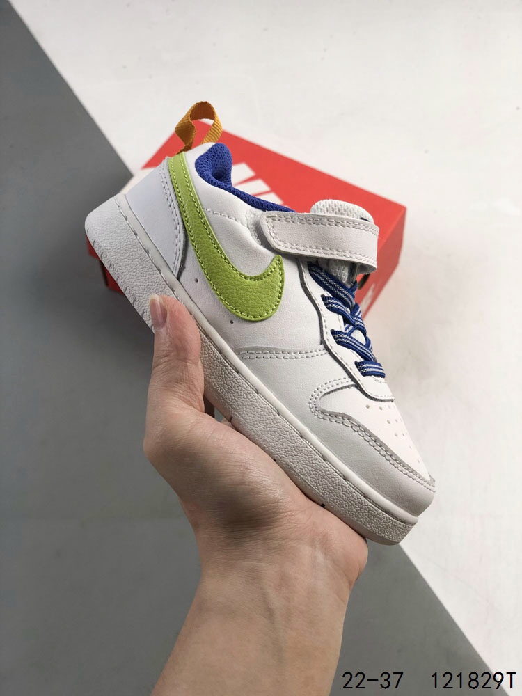 图片[3]-🈴️ 萌娃童鞋！耐克Nike Court Borough 魔术贴 低帮百搭透气休闲运动板鞋，经典耐用的设计，兼顾舒适脚感和出众风范，演绎匠心之作。结构性的支撑贴合感结合复古篮球设计，塑就场外全明星风范 ID：121829T-选品中心