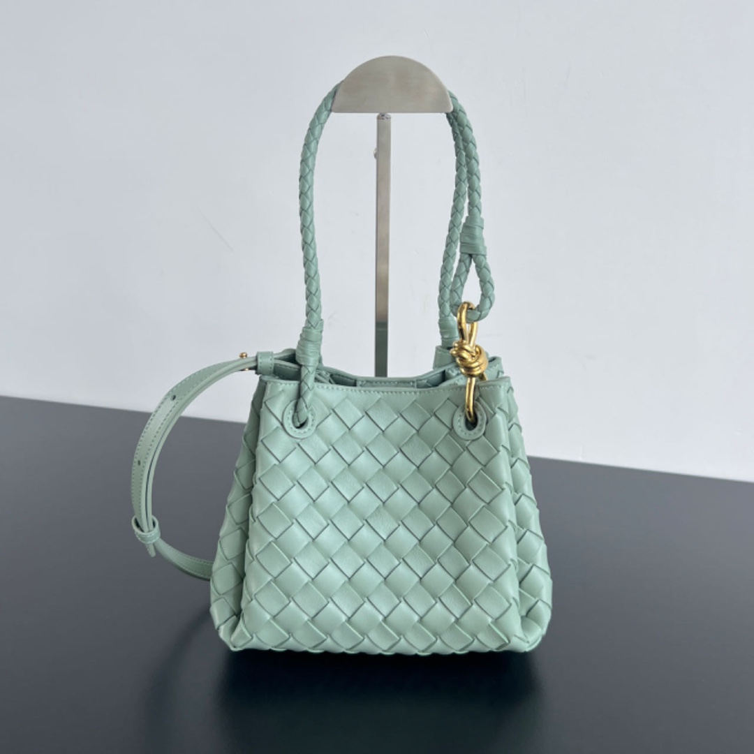 Bottega Veneta BV Intrecciato Crossbody & Shoulder Bags Gold Weave Mini