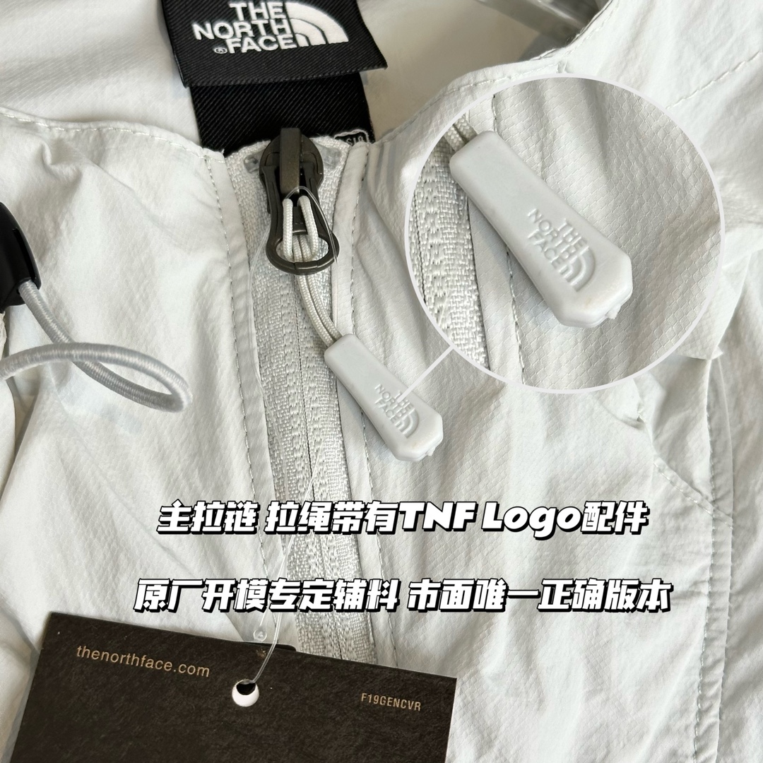 🔍细节解析
𝗧𝗛𝗘 𝗡𝗢𝗥𝗧𝗛 𝗙𝗔𝗖𝗘|北面户外 轻薄防晒衣/皮肤衣