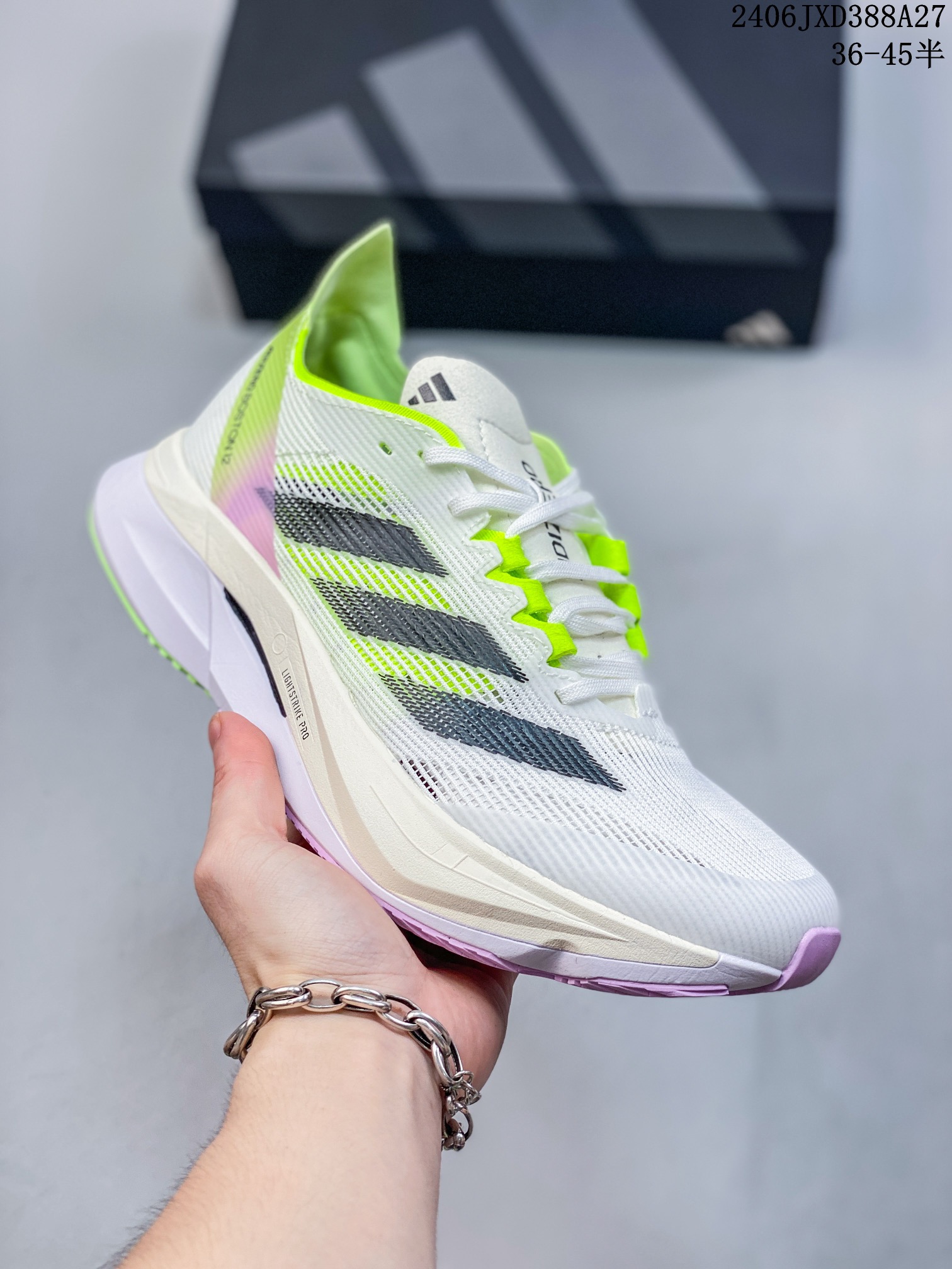 ID:xnm 阿迪达斯 Adidas ADIZERO BOSTON波斯顿12跑步鞋GX6652-6655-6654 半