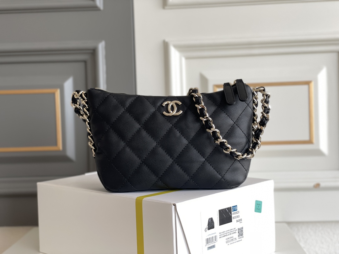 Chanel Borse Crossbody & Borse a Tracolla Nero Platino Bianco Tutto acciaio Pelle bovina Catene