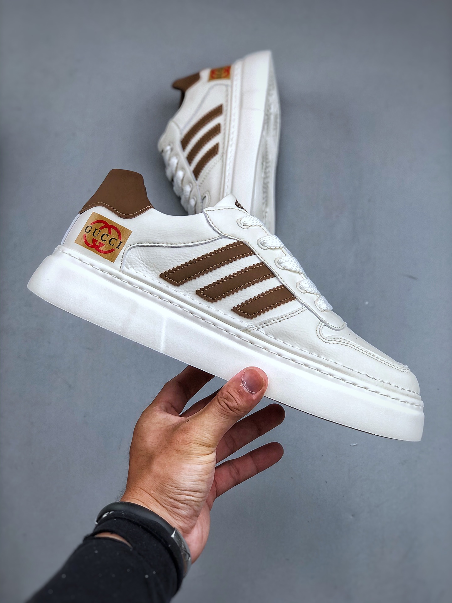 240 古驰Gucci Screener GG High-Top Sneaker休闲潮鞋系列