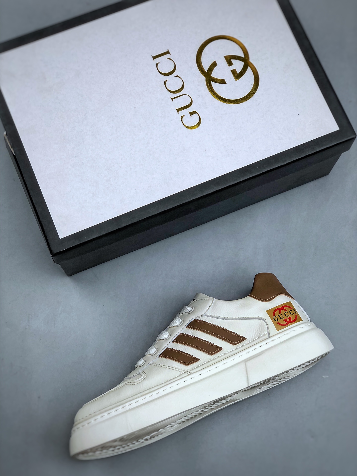 240 古驰Gucci Screener GG High-Top Sneaker休闲潮鞋系列