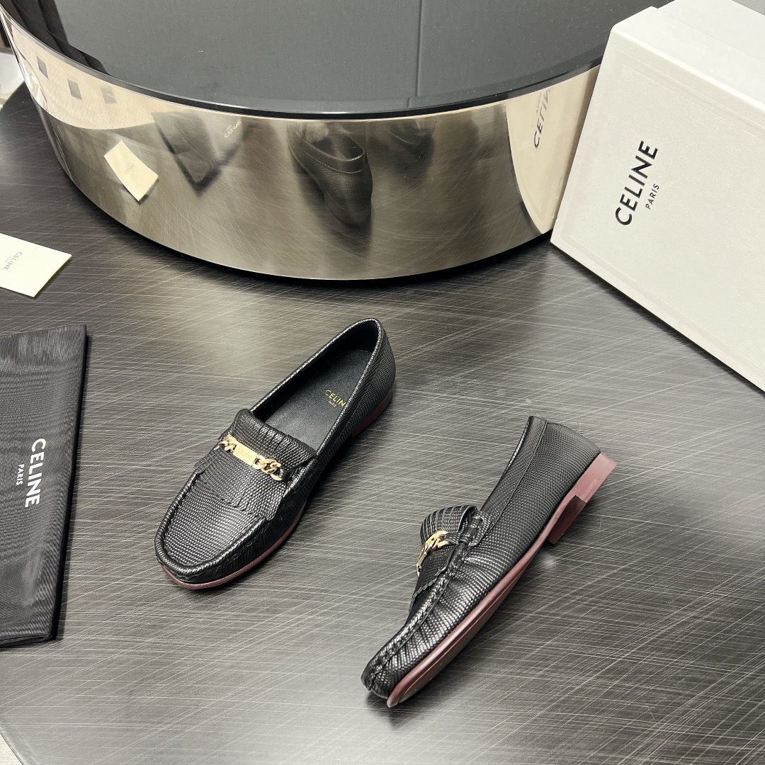 Fashion Review: Céline-Lin 2024 Metallic Chain Sole Shoes with Zirconium Fabric - 图片 4