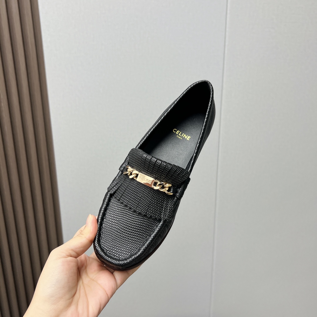 Fashion Review: Céline-Lin 2024 Metallic Chain Sole Shoes with Zirconium Fabric - 图片 6