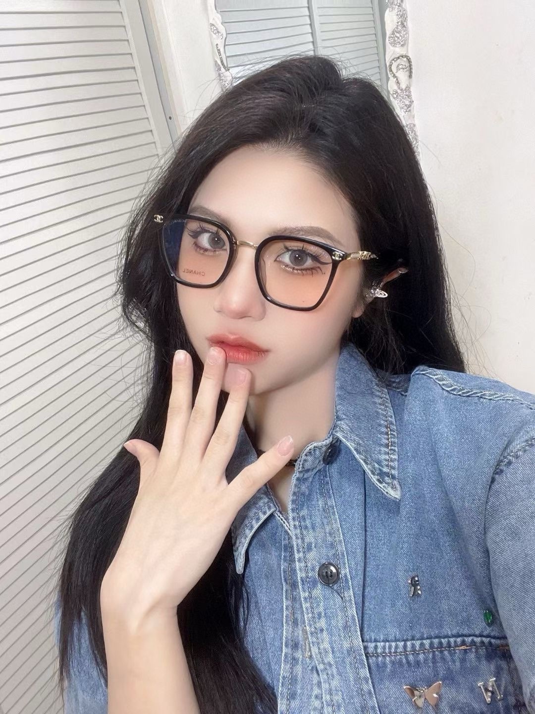 ️CHANE* 百搭眼镜框 可配镜 经典香家珍珠元素贵气满满 CH 0788 5