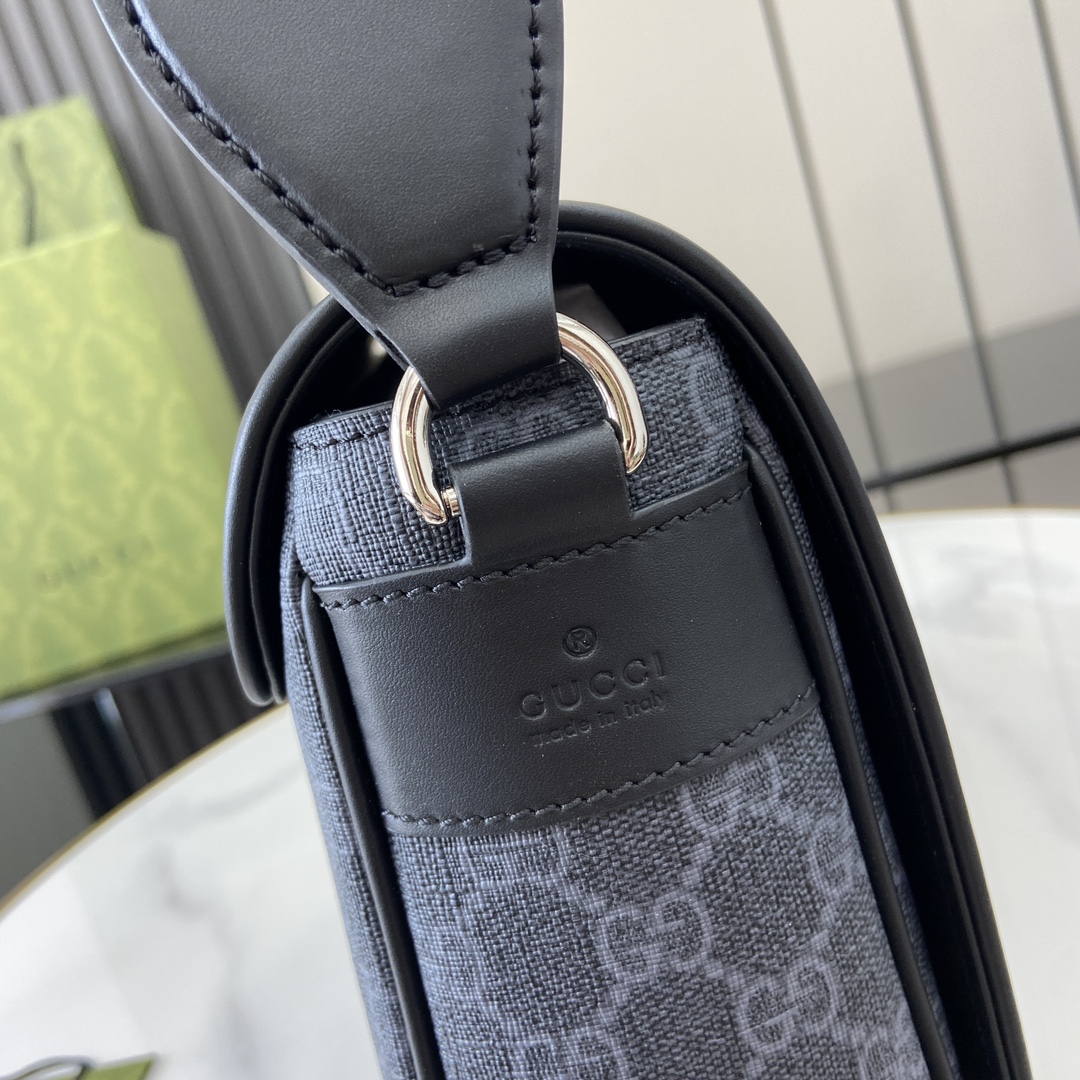 Gucci Supreme Canvas Crossbody Bag - Black - Model 792124 7 i1719751685 3215 5