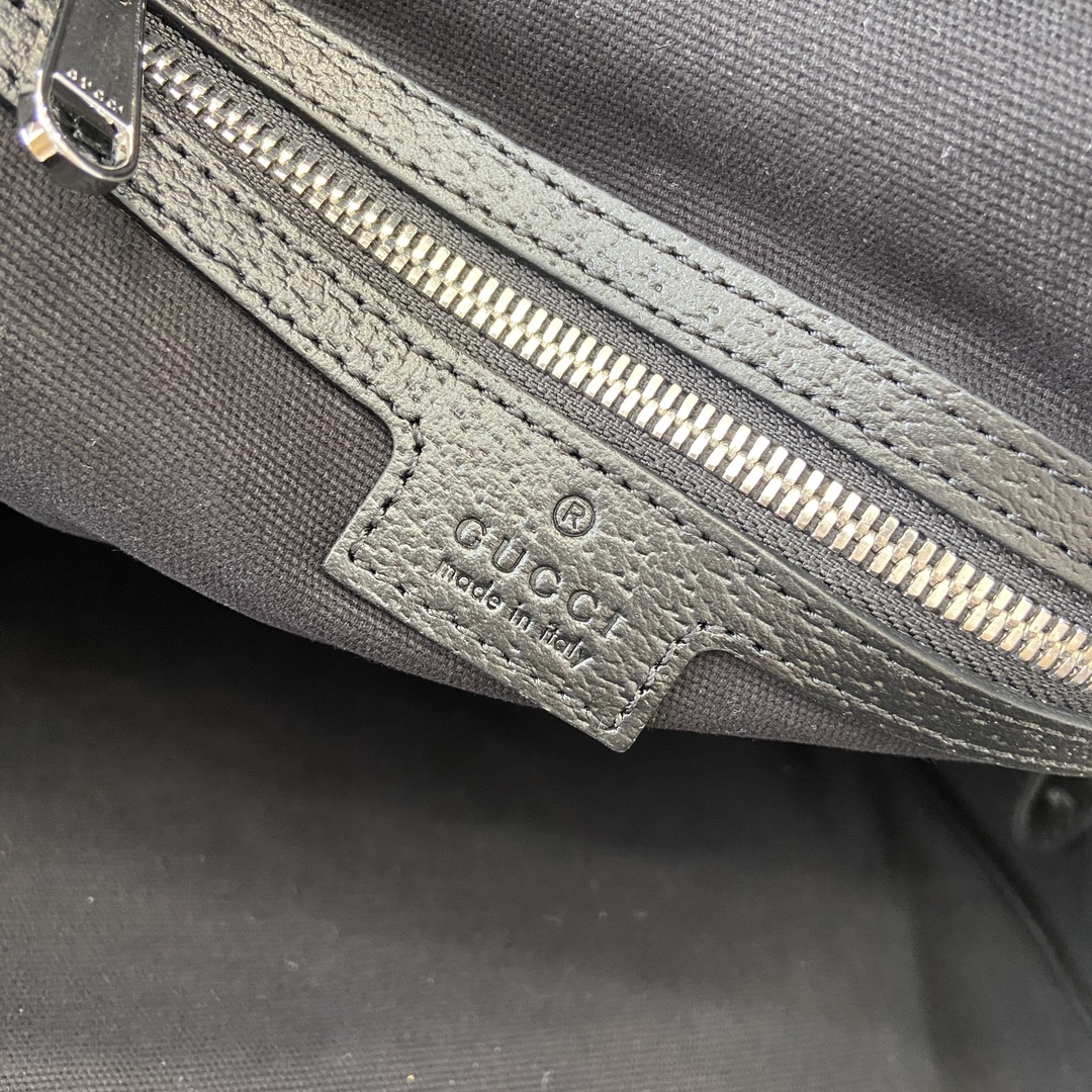Gucci Medium Backpack in Black GG Supreme Canvas - Style 795462 10 i1719754380 9309 8