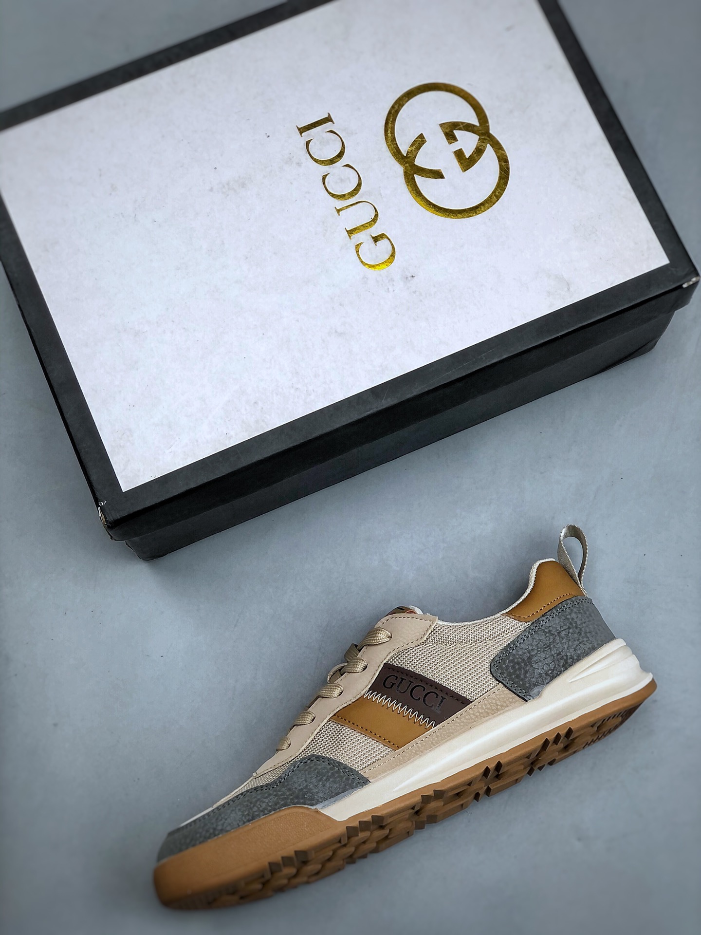 240 古驰Gucci Screener GG High-Top Sneaker休闲潮鞋系列