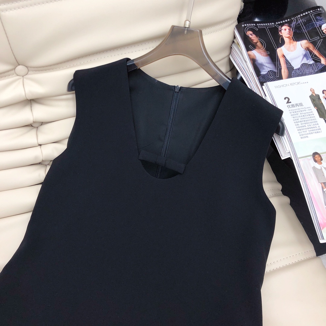 Elegant Bowknot V-Neck Midi Dress - French Romantic Summer Style 3 i1719810186 4577 1