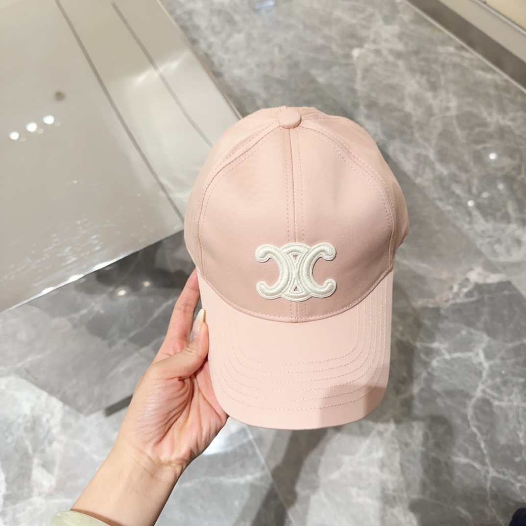 Celine Hats Baseball Cap Embroidery Unisex Fashion