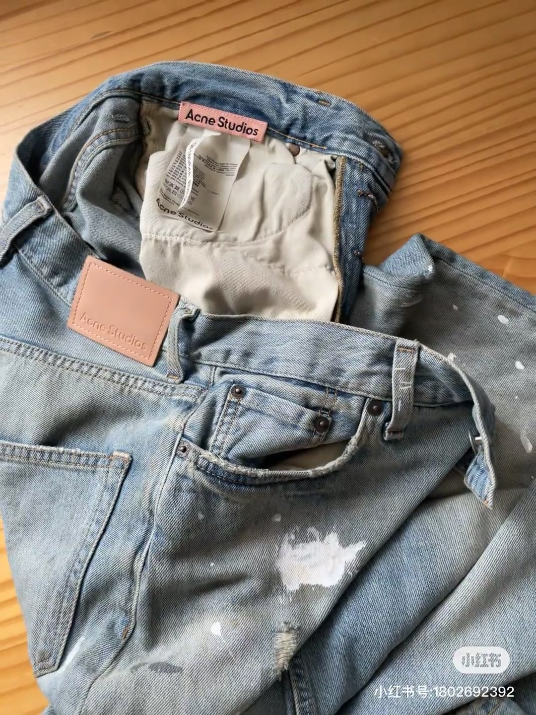 Acne Studios 24SS Dusty Ink Shorts: Premium Unisex Sale, XS-L Sizes, Gender-Neutral Style - 图片 6