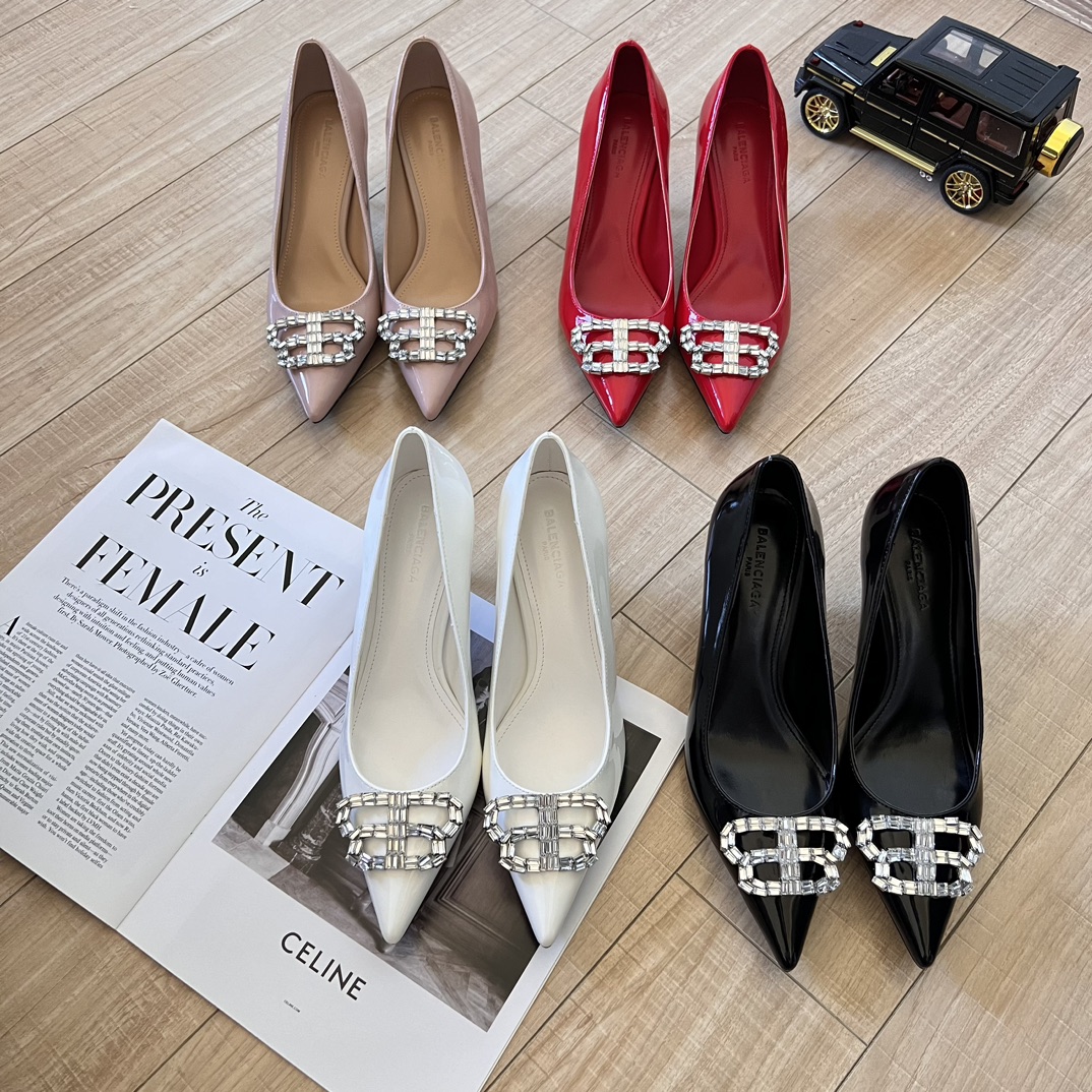 Customize Best Quality Replica
 Balenciaga High Heel Pumps Single Layer Shoes