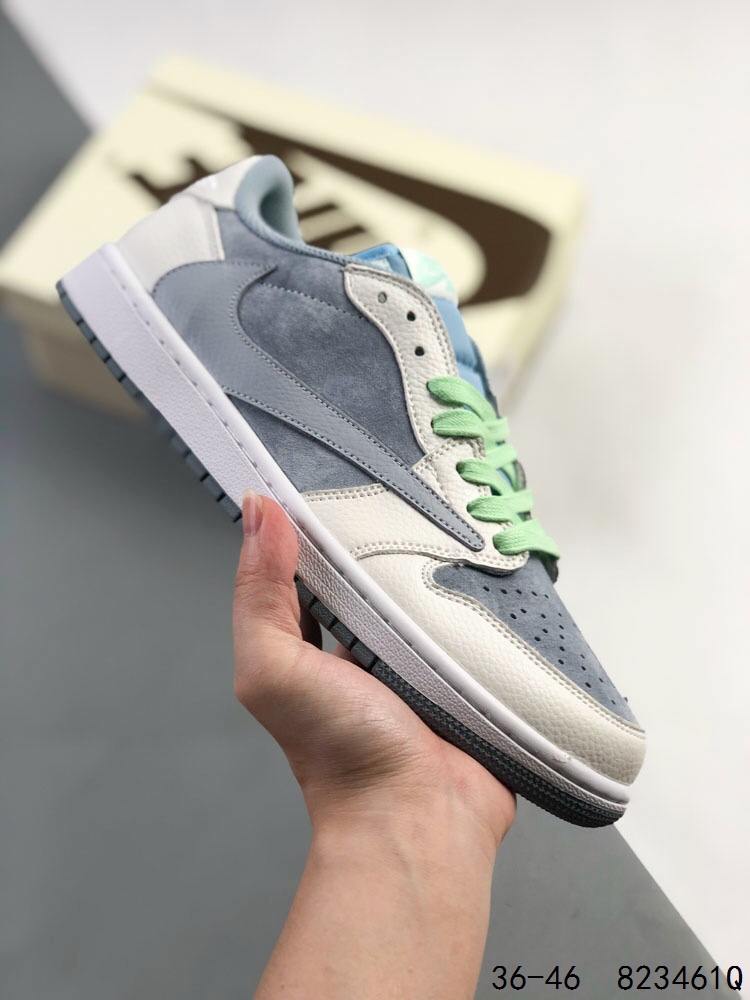 ️ 公司级真标带半码！JordanAir Jordan 1 Low AJ1 WH 乔1  倒钩 低帮复古文化休闲运动篮球鞋。凭借出色的性能和吸睛的外观， Air Jordan直是风球场和街头的时1