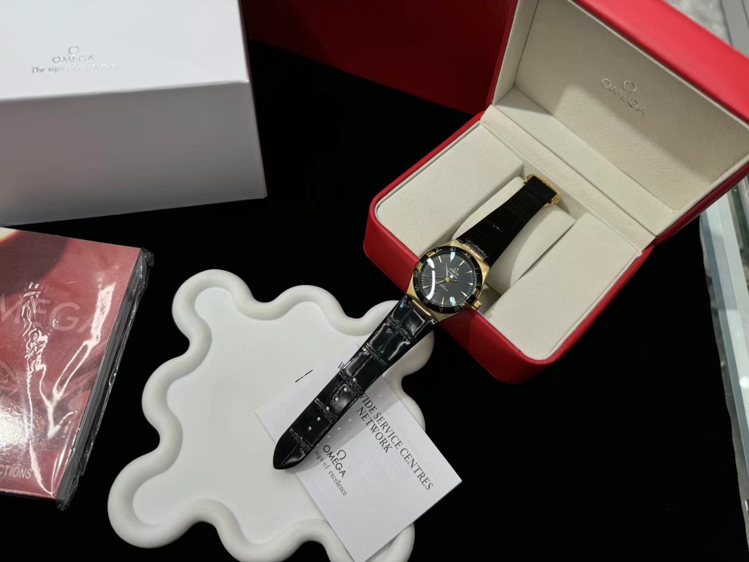 Can you buy replica
 OMEGA Omega Constellation Watch At Cheap Price
 Blue Men Cowhide Automatic Mechanical Movement Strap