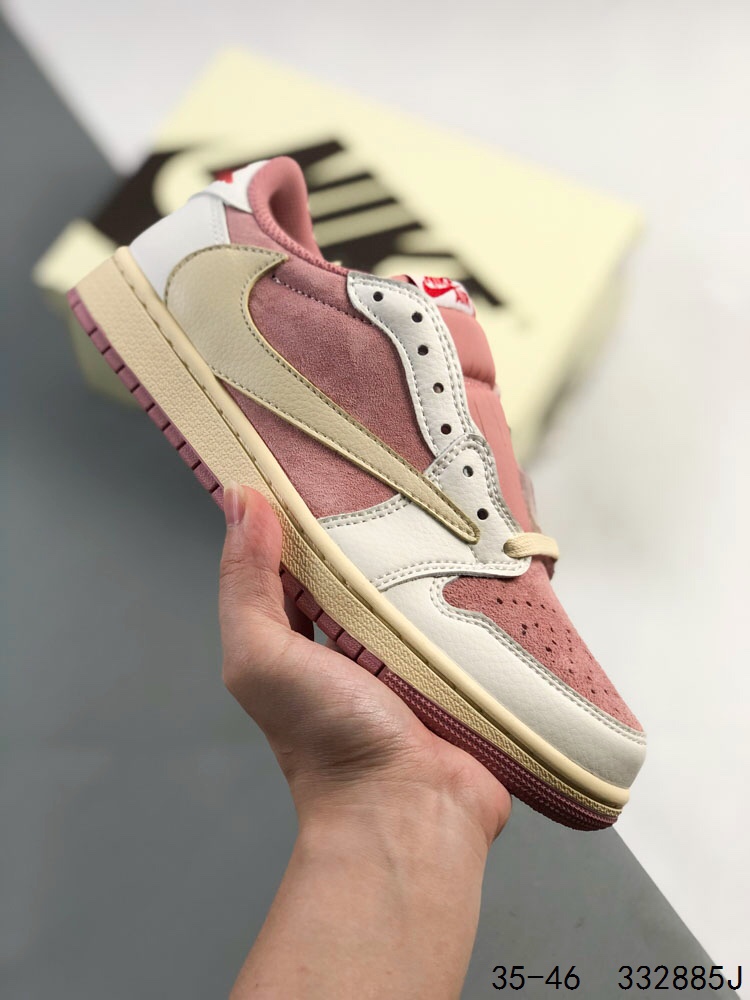 ️ 真标带半码！JordanAir Jordan 1 Low AJ1 WH 乔1  倒钩 低帮复古文化休闲运动篮球鞋。凭借出色的性能和吸睛的外观， Air Jordan直是风球场和街头的时尚标杆1