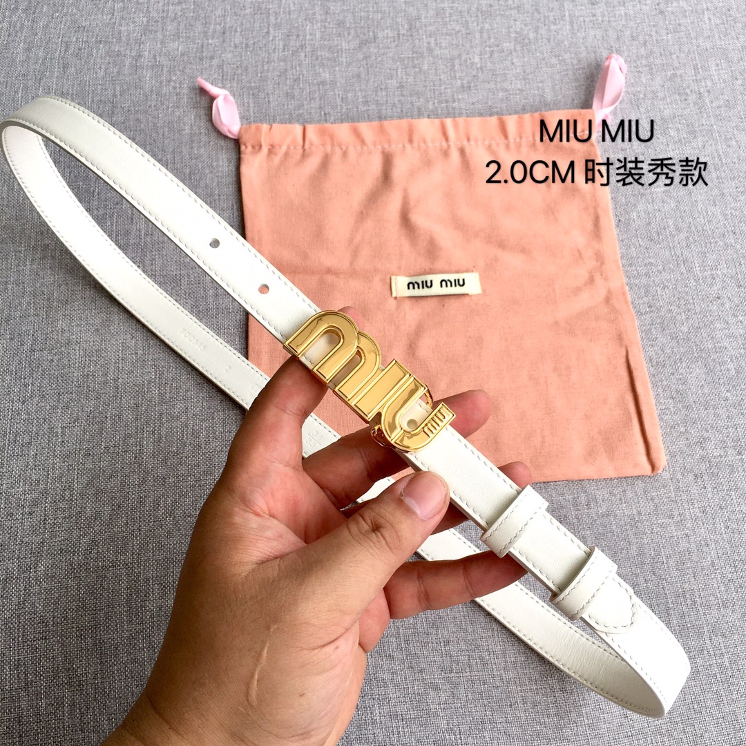 MIUMIU原单专柜在售爆款感谢客户反馈实拍图顶级货2.0CM自己看细节都有货码数齐