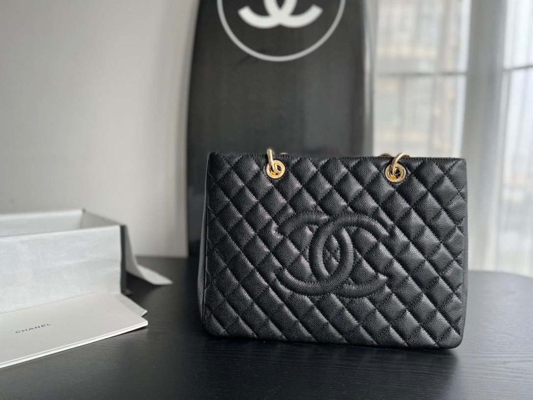 NO:187652,Genuine grade original leather classic gst mother bag ball pattern cowhide bright gold hardware large capacity size 34cmx13cm25cm, super large-scale large-scale Chanel original leather, chanel, cowhide19860909正品级 原厂皮 经典 gst 妈咪包 球纹牛皮 亮金五金 大容量 尺寸34cmx13cm25cm,特级大厂货香奈儿原厂皮,chanel,cowhide,Bag