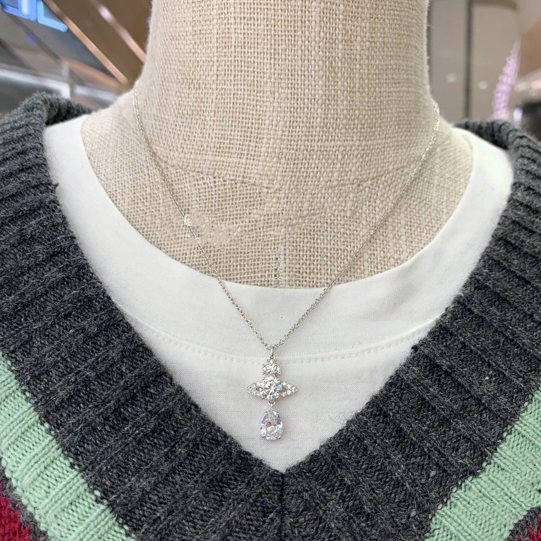 上身图参考～
人鱼泪项链