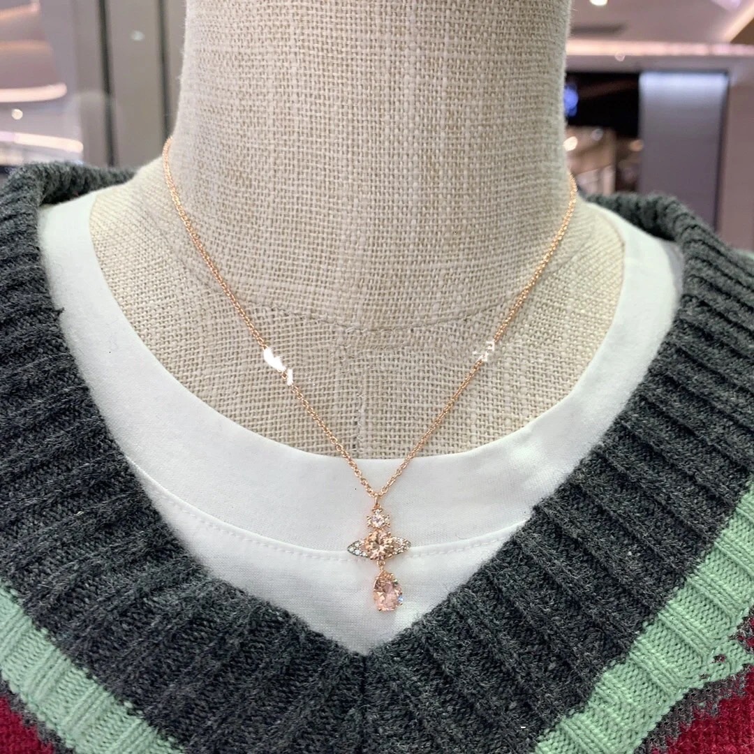 上身图参考～
人鱼泪项链