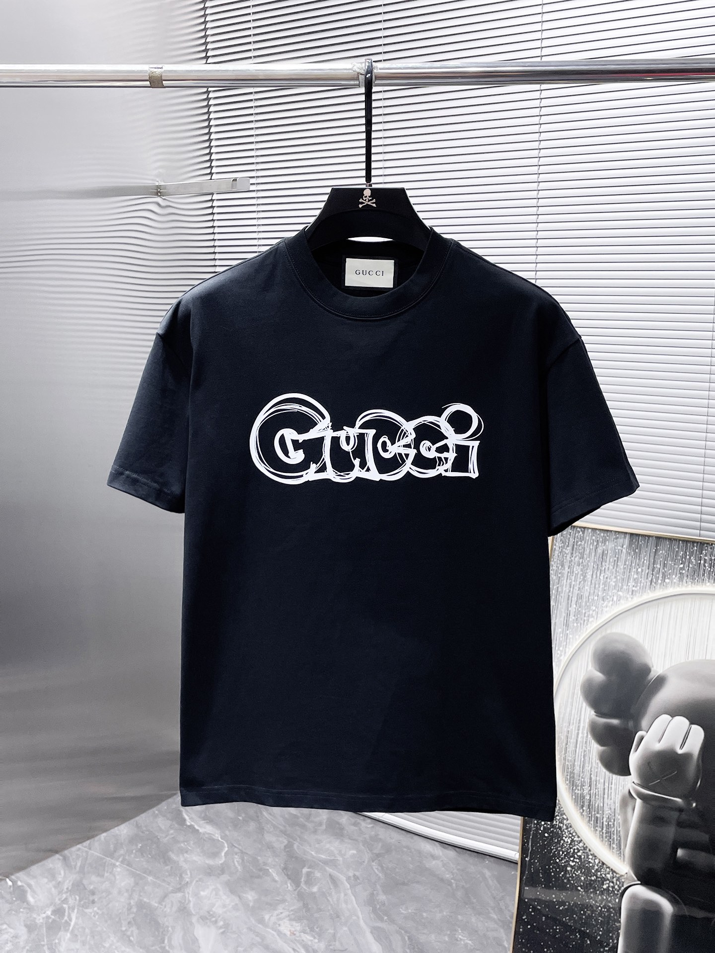 古奇  GUCCI  2025ss新款 半袖 体恤 短袖 圆领T恤，高端版本！...