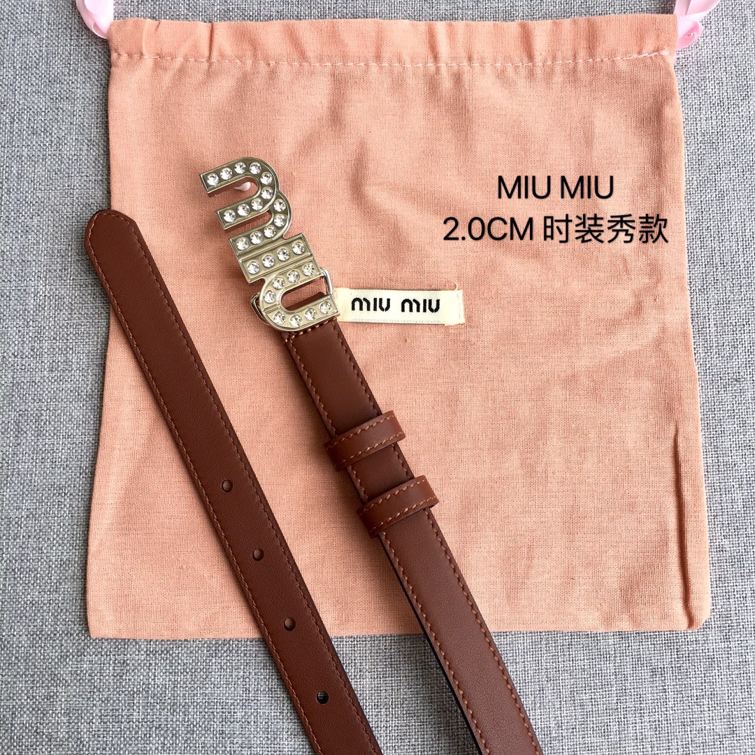 MIUMIU原单专柜在售爆款感谢客户反馈实拍图顶级货2.0CM自己看细节都有货码数齐