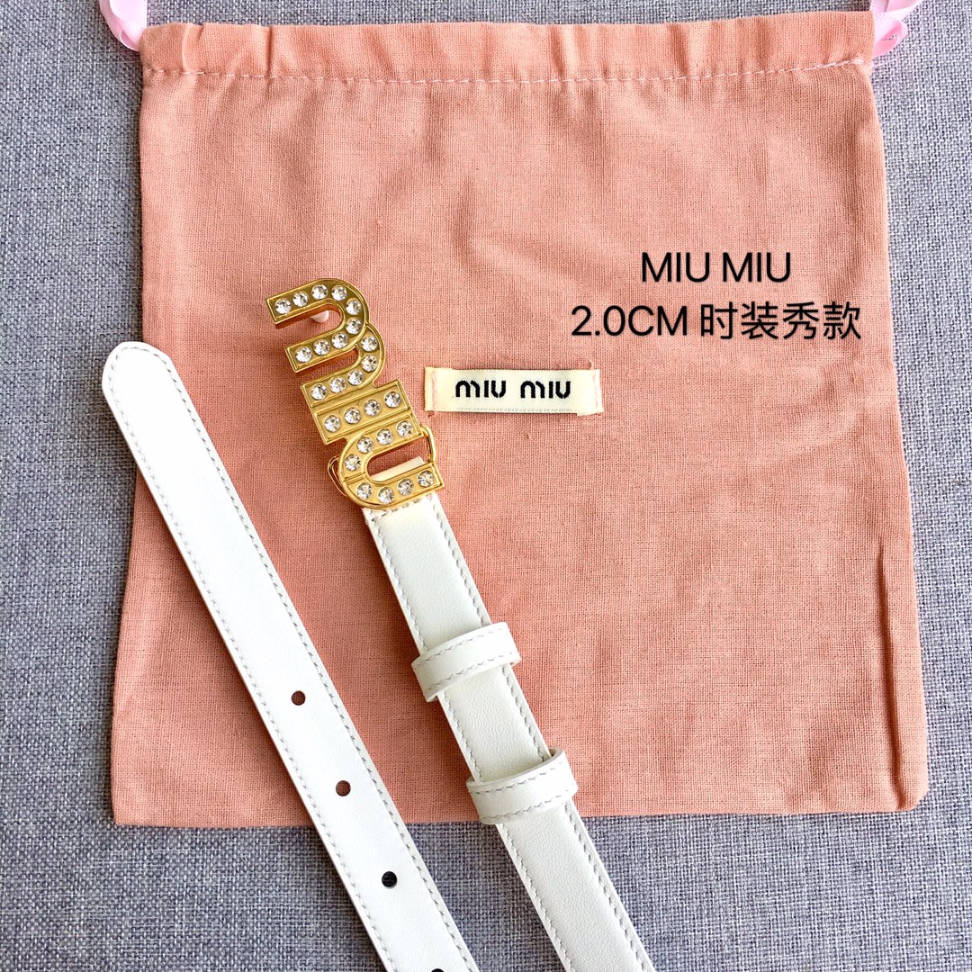 MIUMIU原单专柜在售爆款感谢客户反馈实拍图顶级货2.0CM自己看细节都有货码数齐