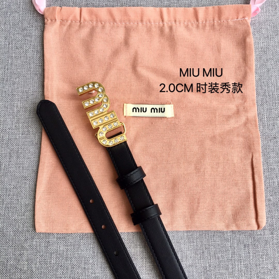 MIUMIU原单专柜在售爆款感谢客户反馈实拍图顶级货2.0CM自己看细节都有货码数齐