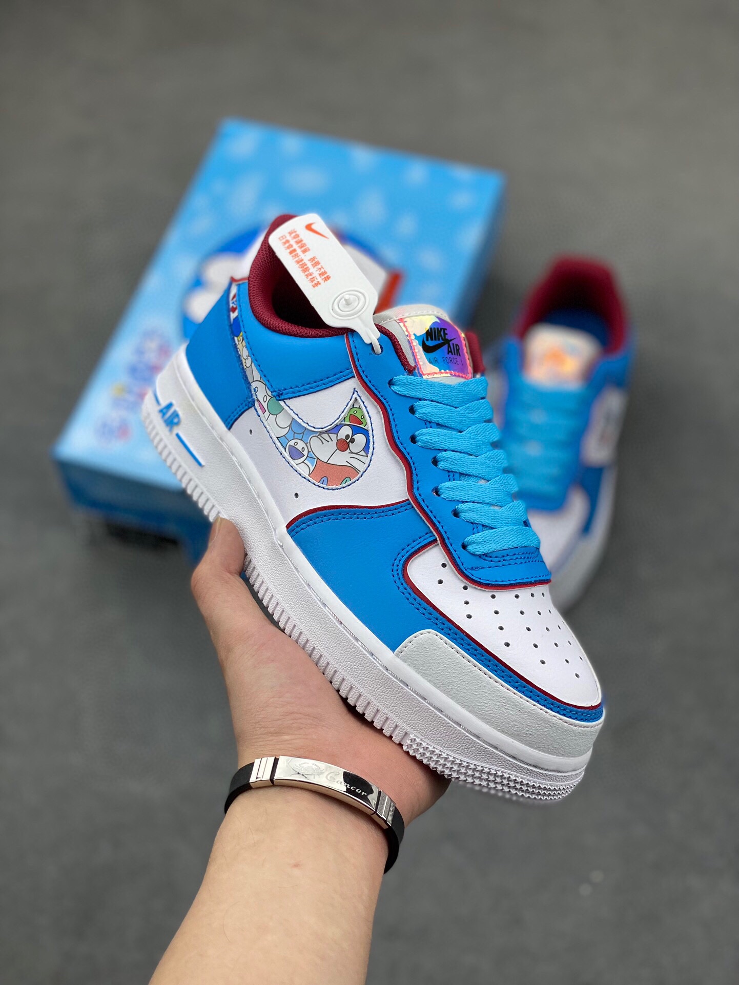 Doraemon x Nike Air Force 1 Low Limited Edition Sneakers - Blue/White 2 i1720209562 4718 0