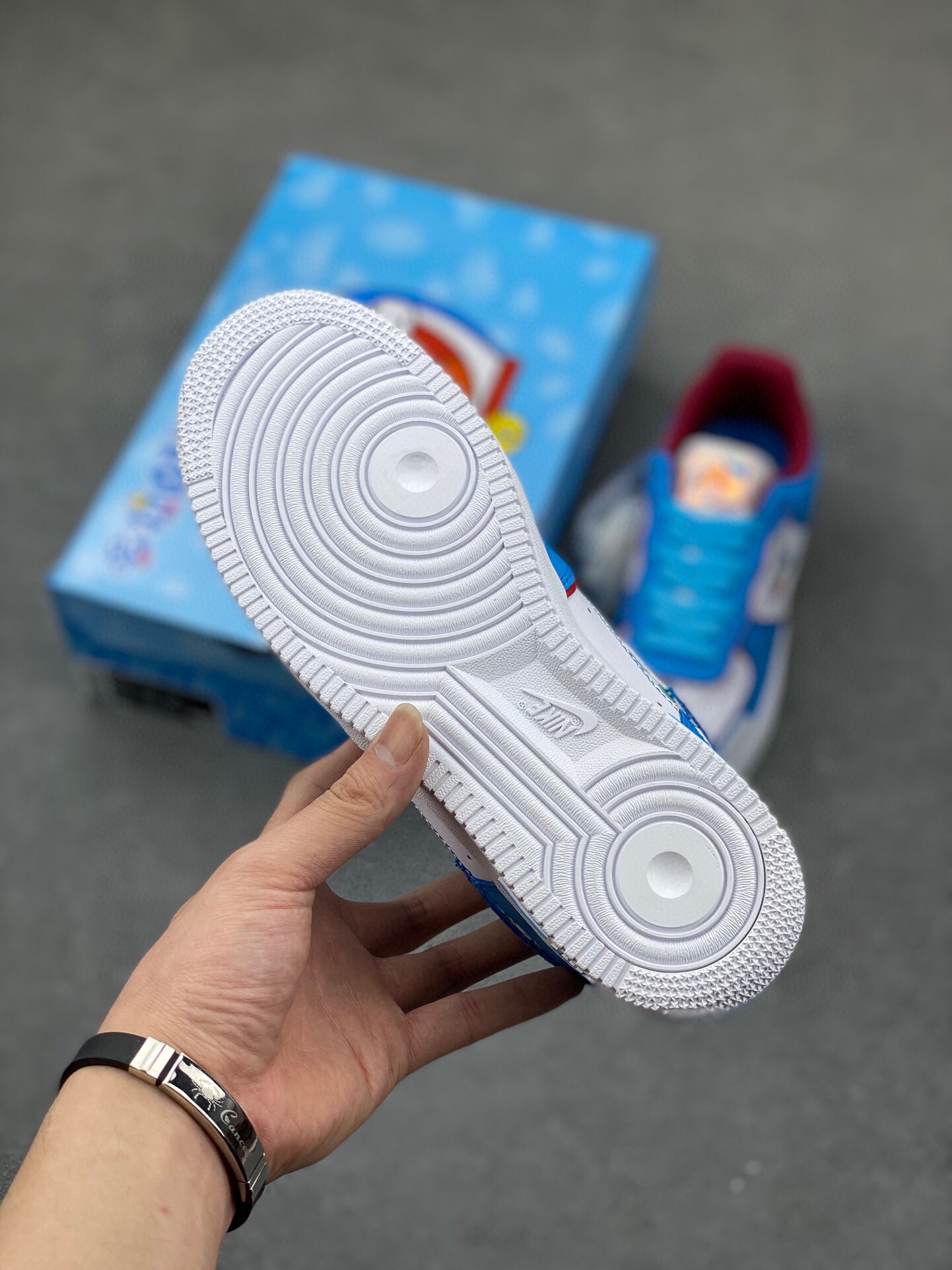 Doraemon x Nike Air Force 1 Low Limited Edition Sneakers - Blue/White 7 i1720209562 5872 5